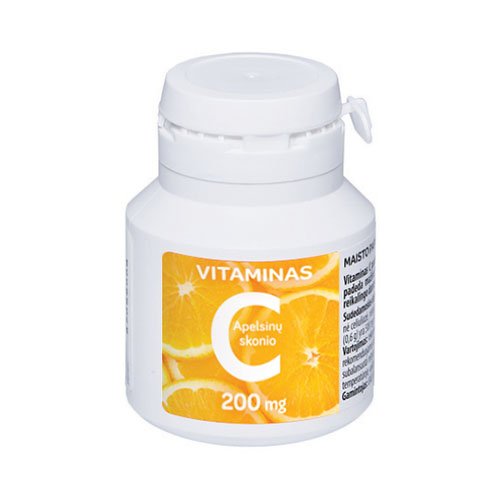 Vitaminas C apelsinų sk. tab. N50 | Mano Vaistinė