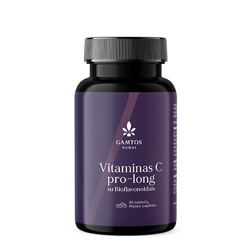 Vitaminas C Pro-long, tabletės N90 | Mano Vaistinė