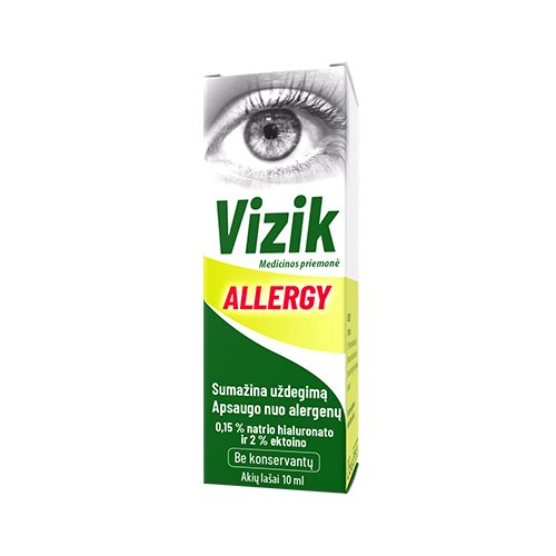 Vizik Alergy akių lašai 10ml | Mano Vaistinė