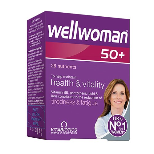 Supplements for seniors Wellwoman 50+ Tablets, N30 | Mano Vaistinė