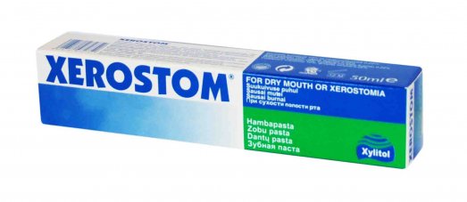 Toothpaste for dry mouth Xerostom toothpaste to reduce dry mouth, 50 ml | Mano Vaistinė