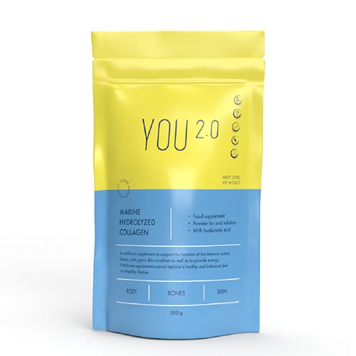 YOU2.0 Hidrolizuotas Jūrinis Kolagenas, 300g | Mano Vaistinė