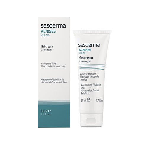 Mažina riebalų gamybą ir paskatina naujo kolageno sintezę Drėkinamasis gelinis kremas SESDERMA ACNISES YOUNG, 50 ml | Mano Vaistinė