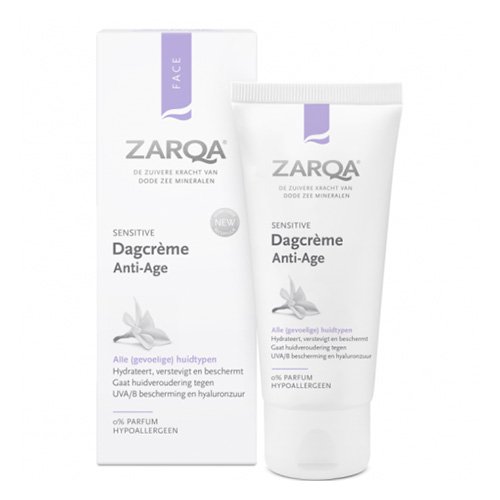 ZARQA Sensitive jauninantis dieninis veido kremas 50ml | Mano Vaistinė