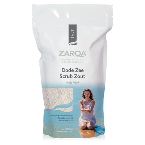 zarqa dead sea scrub salt 100 pure 500g