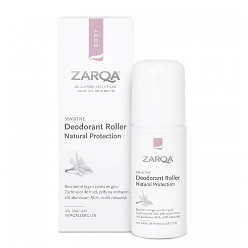 ZARQA Sensitive dezodorantas natūralus apsauginis rutulinis 50ml | Mano Vaistinė