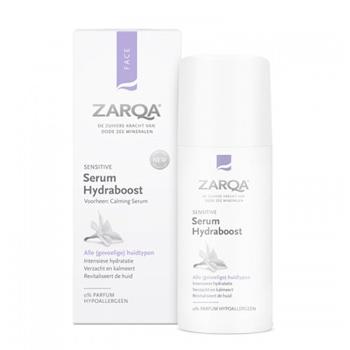 ZARQA Sensitive drėkinamasis serumas 50ml | Mano Vaistinė