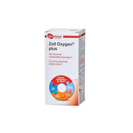 Maisto papildas nuo nuovargio, imuniteto stiprinimui Dr. Wolz Zell Oxygen Plus 250ml | Mano Vaistinė