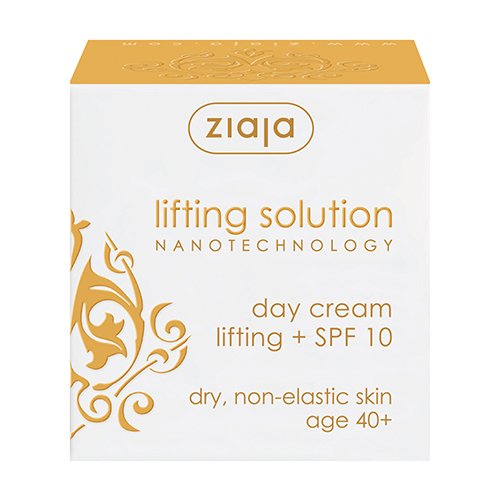 Dieninis kremas nuo raukšlių ZIAJA Lifting solution liftinguojantis dieninis kremas + uv 50 ml | Mano Vaistinė