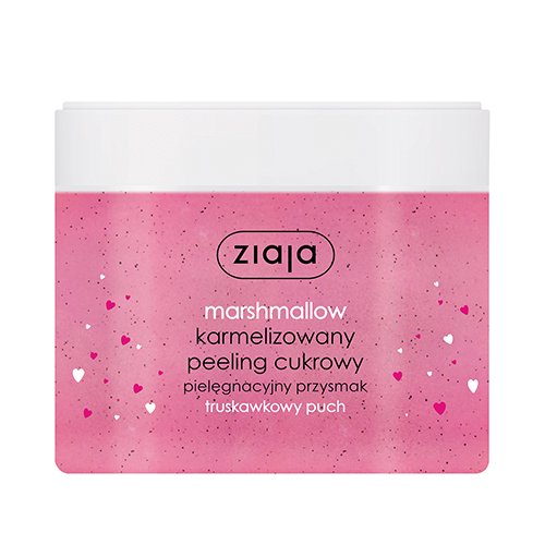 Cukraus kūno šveitiklis ZIAJA MARSHMALLOW, 300 ml | Mano Vaistinė