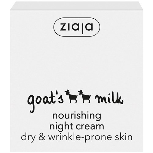 ZIAJA Ožkų pieno maitinamaisis naktinis kremas 75 ml | Mano Vaistinė