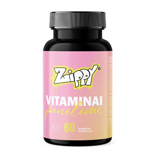 Zippy vitaminai panelėms kapsulės N60 | Mano Vaistinė