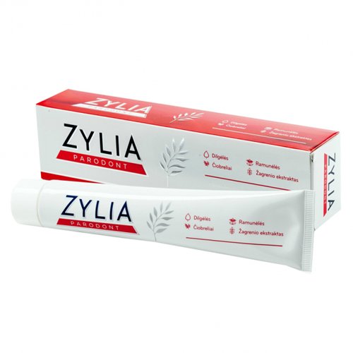Dantų pasta ZYLIA PARODONT, 75 ml Dantų pasta ZYLIA PARODONT, 75 ml