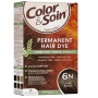 Color & Soin ilgalaikiai natūralūs plaukų dažai (6N), 135 ml