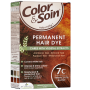 Color & Soin ilgalaikiai natūralūs plaukų dažai (7C), 135 ml