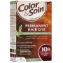Color & Soin ilgalaikiai natūralūs plaukų dažai (10R), 135 ml