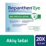 Bepanthen Eye, drėkinamieji akių lašai 0,5 ml 20 vnt.