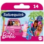 Pleistrų rinkinys vaikams BARBIE SALVEQUICK, 14 vnt.