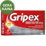 Gripex 500/30/15mg plėvele dengtos tabletės N20