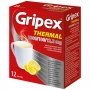 Milteliai geriamajam tirpalui GRIPEX THERMAL, 1000/100/12,2 mg, 12 vnt.