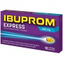 Skausmui, karščiavimui, uždegimui IBUPROM EXPRESS, 400 mg, 10 kaps.