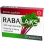 Žarnyno veiklai Rabalaks, 20 kapsulių