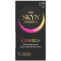 Prezervatyvai LIFESTYLES SKYN 5 SENSES, 5 vnt.