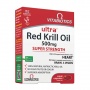 ULTRA Red Krill Oil krilių aliejus 30 kapsulių