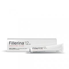 Naktinis kremas FILLERINA 12 HA, 5 lygis, 50 ml