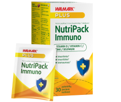 Vitaminas D, C, cinkas ir selenas imuninei sistemai WALMARK NUTRIPACK, 30 pak. 