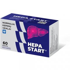 HEPA START, 60 kapsulių