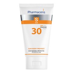 Drėkinamasis kūno kremas PHARMACERIS S, SPF30, 150ml