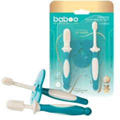 BABOO dantų šepetėlių rinkinys 6+ mėn N2