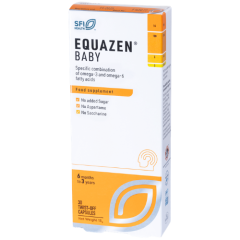 Atsukamosios kapsulės kūdikiams EQUAZEN BABY, 30 kaps.