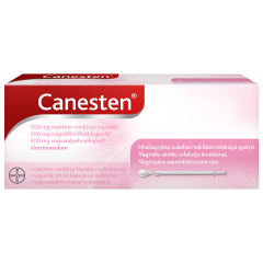 Canesten 500mg makšties minkštoji kapsulė N1