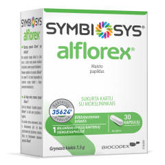 Symbiosys Alflorex kapsulės N30 