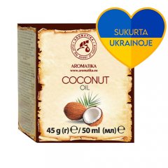 AROMATIKA Natūralus Kokoso augalinis aliejus 45g N1