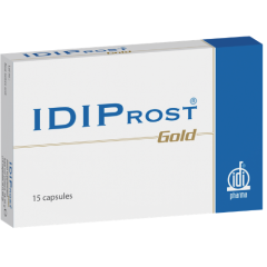 Šlapimo takams ir prostatai IDIPROST GOLD, 15 kaps.