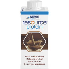Medicininis šokolado skonio gėrimas NESTLE RESOURCE PROTEIN, 4 vnt.x 200 ml