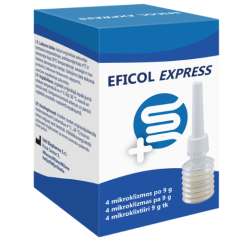 Mikroklizma EFICOL EXPRESS 4 vnt.