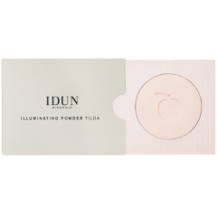 Kompaktinė pudra suteikianti švytėjimo IDUN MINERALS HIGHLIGHTER, (Tilda, Nr.1522), 3,5 g