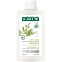 Avižų pienelio šampūnas, KLORANE, 400 ml