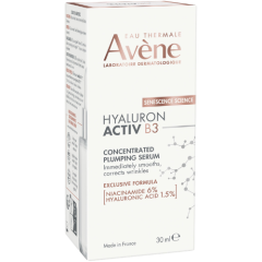 Koncentruotas putlinamasis serumas brandžiai odai, AVENE HYALURON ACTIVE B3, 30 ml 