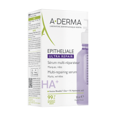  Serumas brandžiai odai su hialuronu A-DERMA EPITHELIALE ULTRA REPAIR HA+, 30ml
