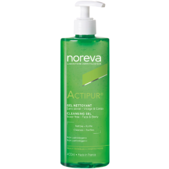 Prausiamasis gelis NOREVA ACTIPUR, 400 ml