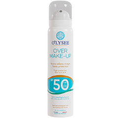 Apsauginė dulksna veidui O'LYSEE OVER MAKE UP SPF50+, 75 ml 