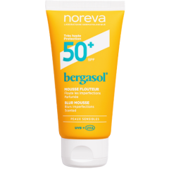 Apsauginės putos nuo saulės NOREVA BERGASOL BLUR SPF50+, 50 ml