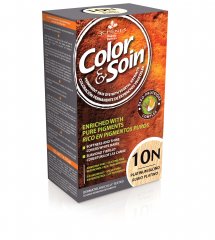 Color & Soin ilgalaikiai natūralūs plaukų dažai (10N), 135 ml