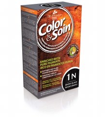 Color & Soin ilgalaikiai  plaukų dažai (1N), 135 ml