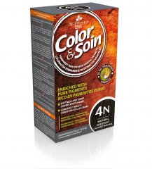 Color & Soin ilgalaikiai plaukų dažai (4N), 135 ml